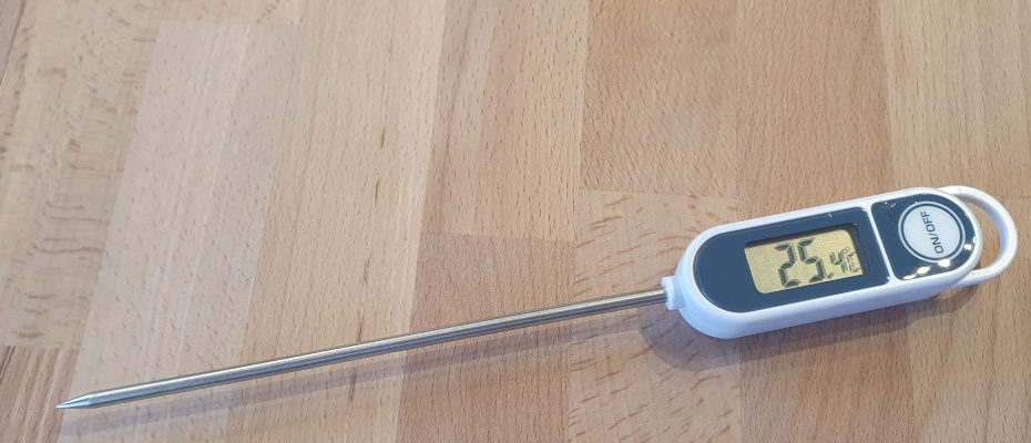 Plus de 25°C au thermomètre