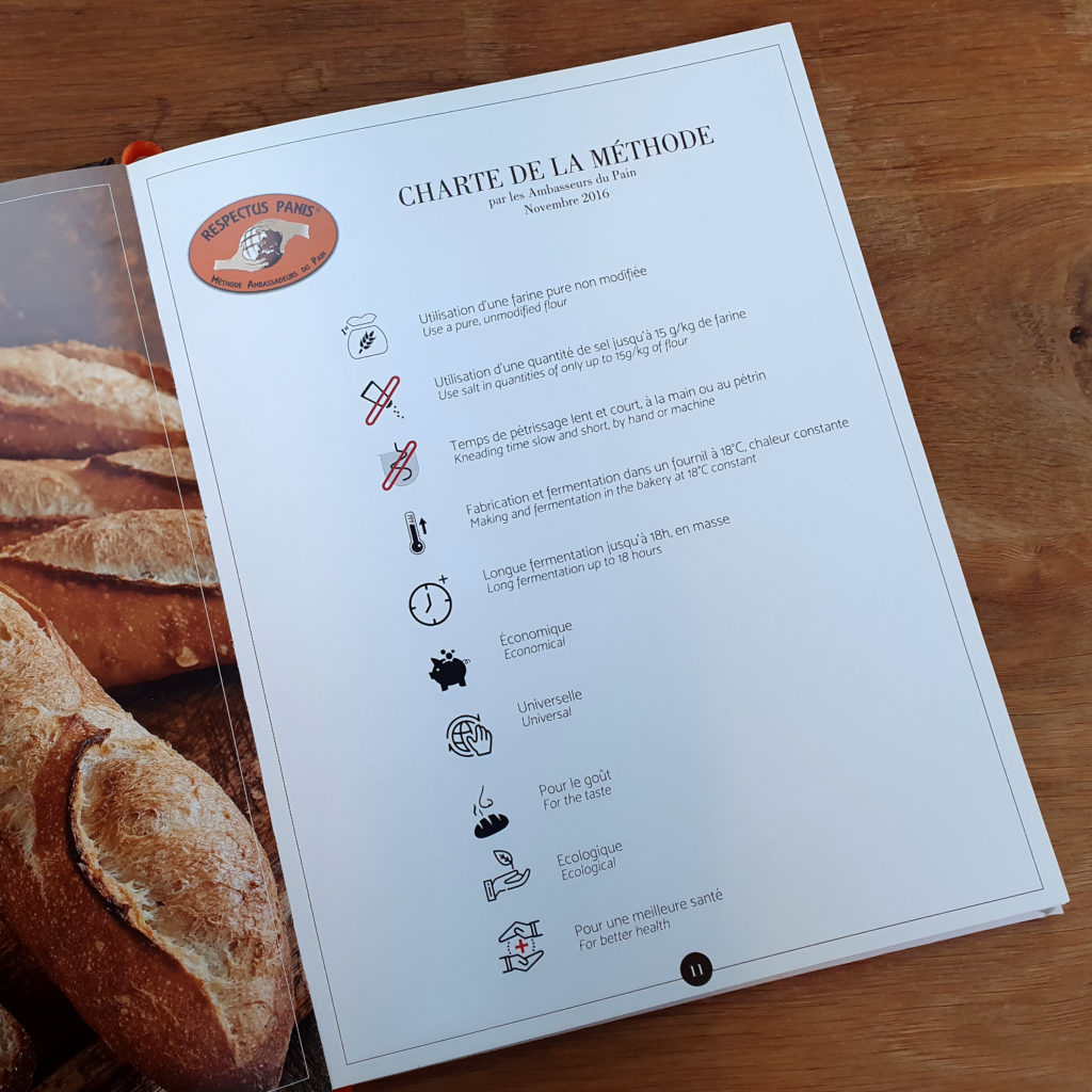 Livre Respectus Panis ouvert.