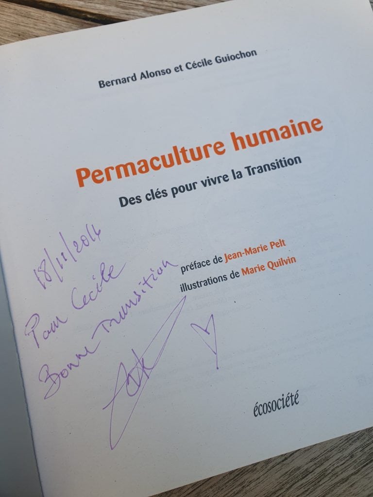 Dédicace du livre Permaculture humaine